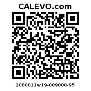 Calevo.com Preisschild 2080011w19-009000-95