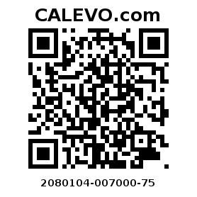 Calevo.com Preisschild 2080104-007000-75