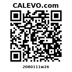 Calevo.com Preisschild 2080111w26