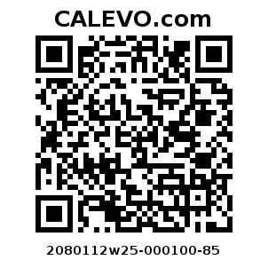 Calevo.com Preisschild 2080112w25-000100-85