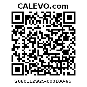 Calevo.com Preisschild 2080112w25-000100-95
