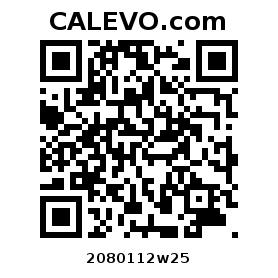 Calevo.com Preisschild 2080112w25