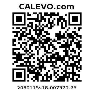 Calevo.com Preisschild 2080115s18-007370-75