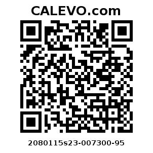 Calevo.com Preisschild 2080115s23-007300-95
