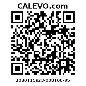 Calevo.com Preisschild 2080115s23-008100-95