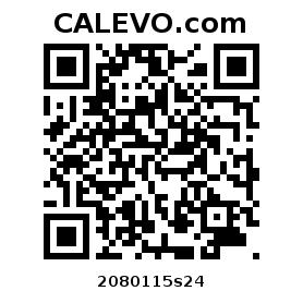 Calevo.com Preisschild 2080115s24