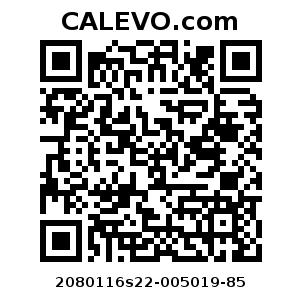 Calevo.com Preisschild 2080116s22-005019-85