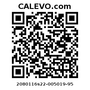 Calevo.com Preisschild 2080116s22-005019-95