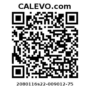 Calevo.com Preisschild 2080116s22-009012-75