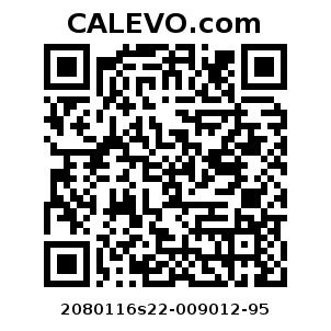 Calevo.com Preisschild 2080116s22-009012-95