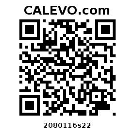 Calevo.com Preisschild 2080116s22