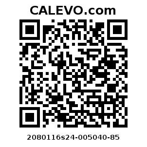 Calevo.com Preisschild 2080116s24-005040-85