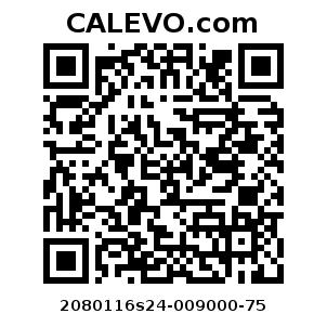 Calevo.com Preisschild 2080116s24-009000-75