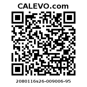 Calevo.com Preisschild 2080116s26-009006-95