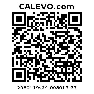 Calevo.com Preisschild 2080119s24-008015-75