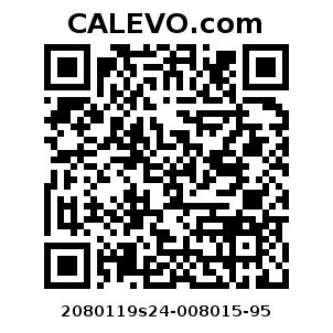 Calevo.com Preisschild 2080119s24-008015-95
