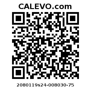 Calevo.com Preisschild 2080119s24-008030-75