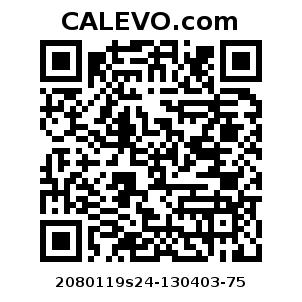 Calevo.com Preisschild 2080119s24-130403-75