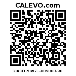 Calevo.com Preisschild 2080170w21-009000-90