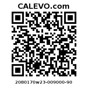 Calevo.com Preisschild 2080170w23-009000-90