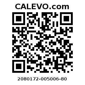 Calevo.com pricetag 2080172-005006-80