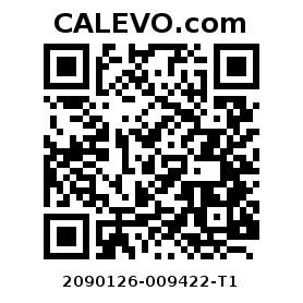 Calevo.com pricetag 2090126-009422-T1