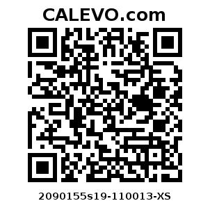 Calevo.com Preisschild 2090155s19-110013-XS