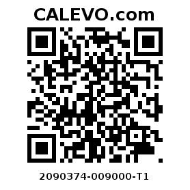 Calevo.com pricetag 2090374-009000-T1
