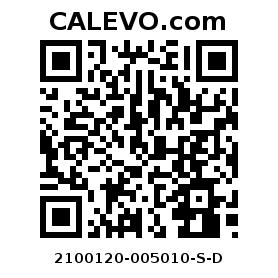 Calevo.com Preisschild 2100120-005010-S-D