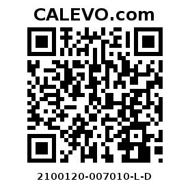 Calevo.com Preisschild 2100120-007010-L-D