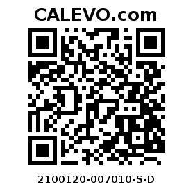 Calevo.com Preisschild 2100120-007010-S-D
