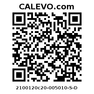 Calevo.com Preisschild 2100120c20-005010-S-D
