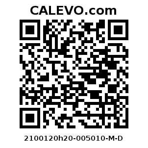 Calevo.com Preisschild 2100120h20-005010-M-D