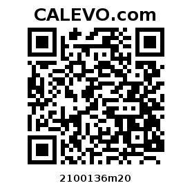 Calevo.com Preisschild 2100136m20