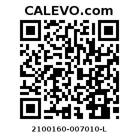Calevo.com pricetag 2100160-007010-L