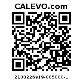 Calevo.com pricetag 2100226s19-005000-L