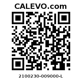 Calevo.com pricetag 2100230-009000-L