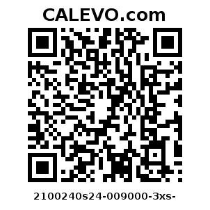 Calevo.com pricetag 2100240s24-009000-3xs-