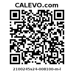 Calevo.com pricetag 2100245s24-008100-m-l
