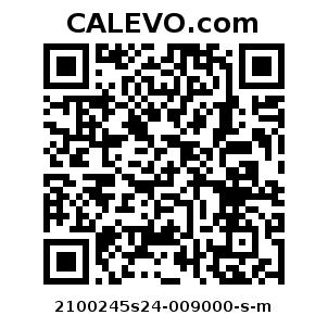 Calevo.com pricetag 2100245s24-009000-s-m