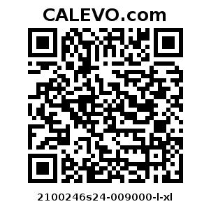 Calevo.com pricetag 2100246s24-009000-l-xl