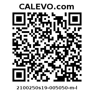 Calevo.com pricetag 2100250s19-005050-m-l