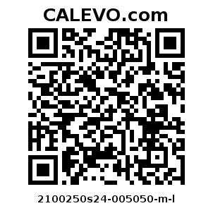 Calevo.com pricetag 2100250s24-005050-m-l