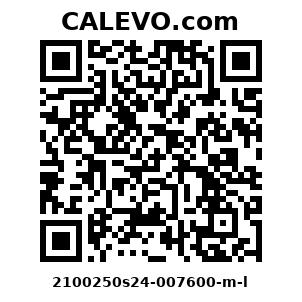 Calevo.com Preisschild 2100250s24-007600-m-l