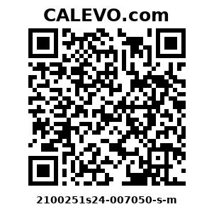 Calevo.com Preisschild 2100251s24-007050-s-m