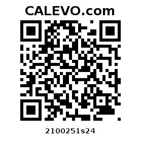 Calevo.com pricetag 2100251s24
