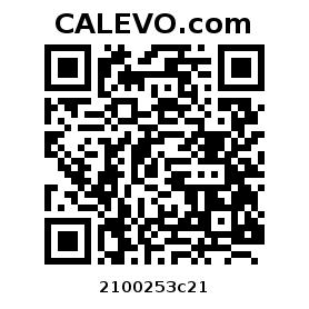 Calevo.com Preisschild 2100253c21