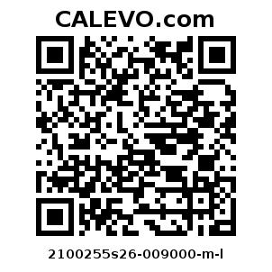 Calevo.com Preisschild 2100255s26-009000-m-l