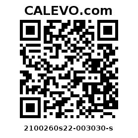 Calevo.com Preisschild 2100260s22-003030-s