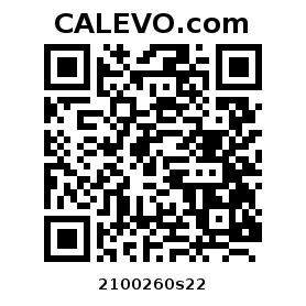 Calevo.com Preisschild 2100260s22